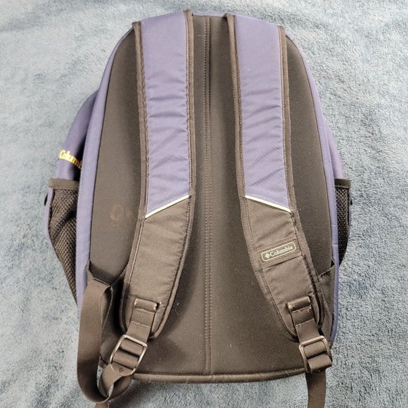 Columbia Michigan Wolverines University Blue Backpack Laptop Protection - Picture 2 of 11